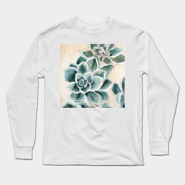 Succulents Long Sleeve T-Shirt by Kuhtina